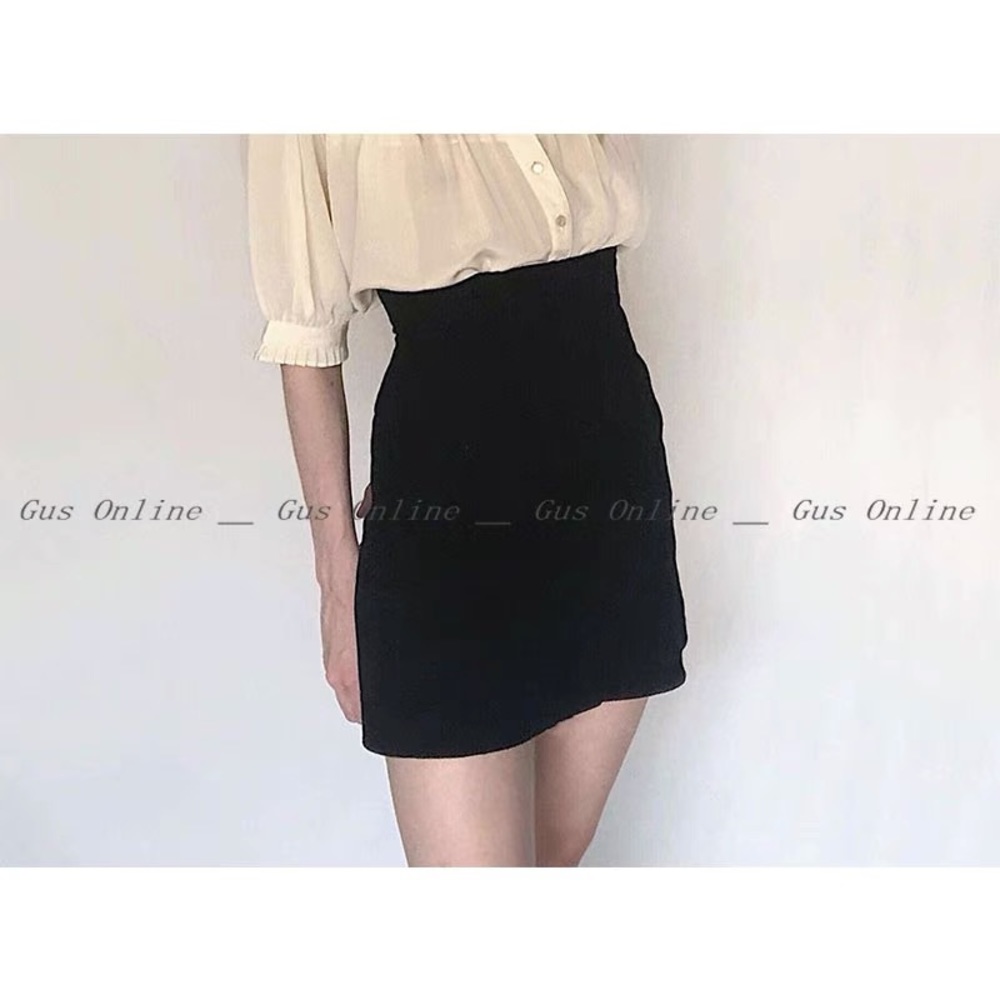 Paris style high waist skirt